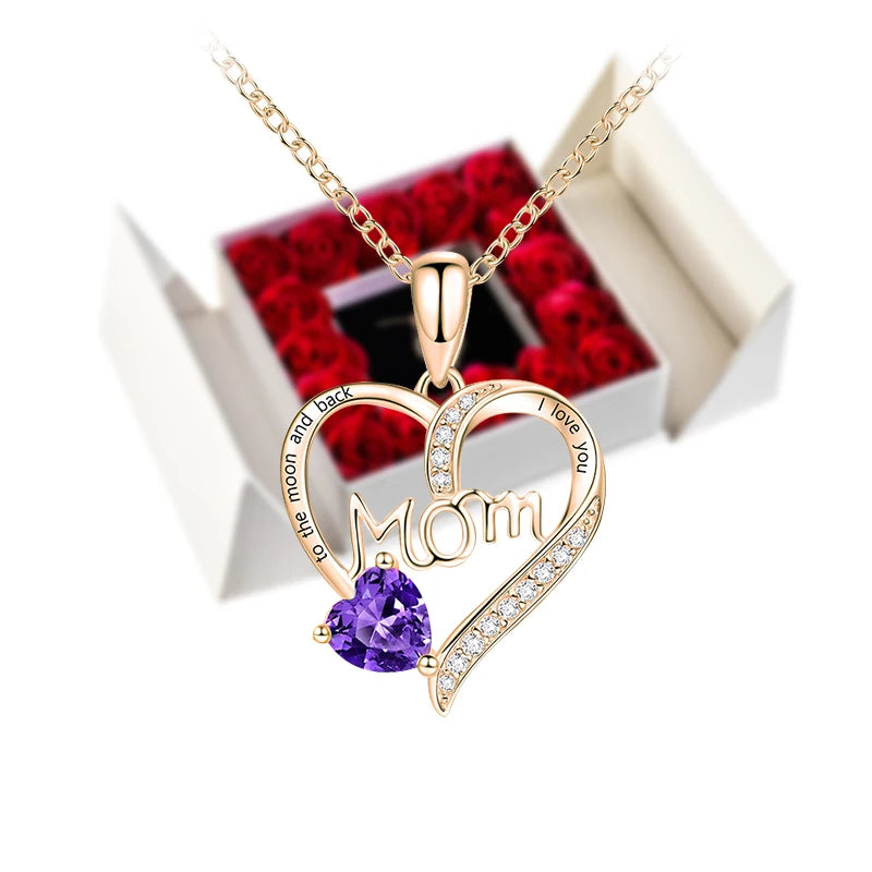 Rose Necklace Gift Box