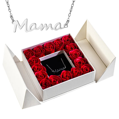 Rose Necklace Gift Box