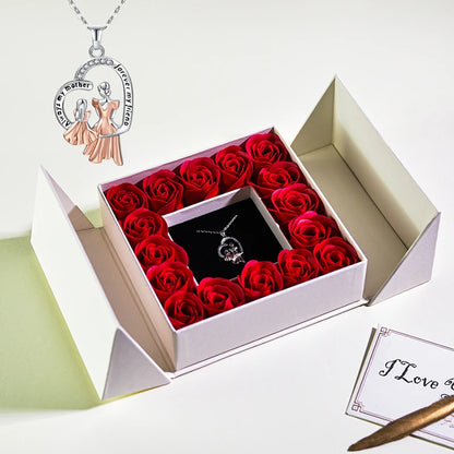 Rose Necklace Gift Box