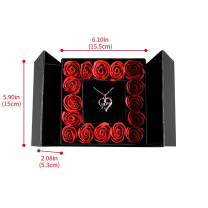 Rose Necklace Gift Box